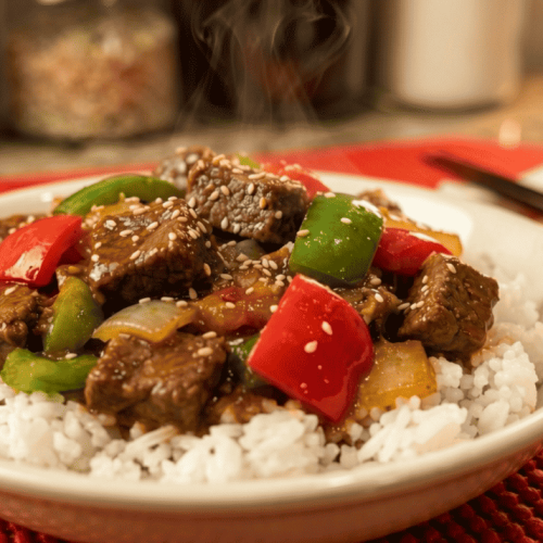 Slow Cooker Pepper Beef
