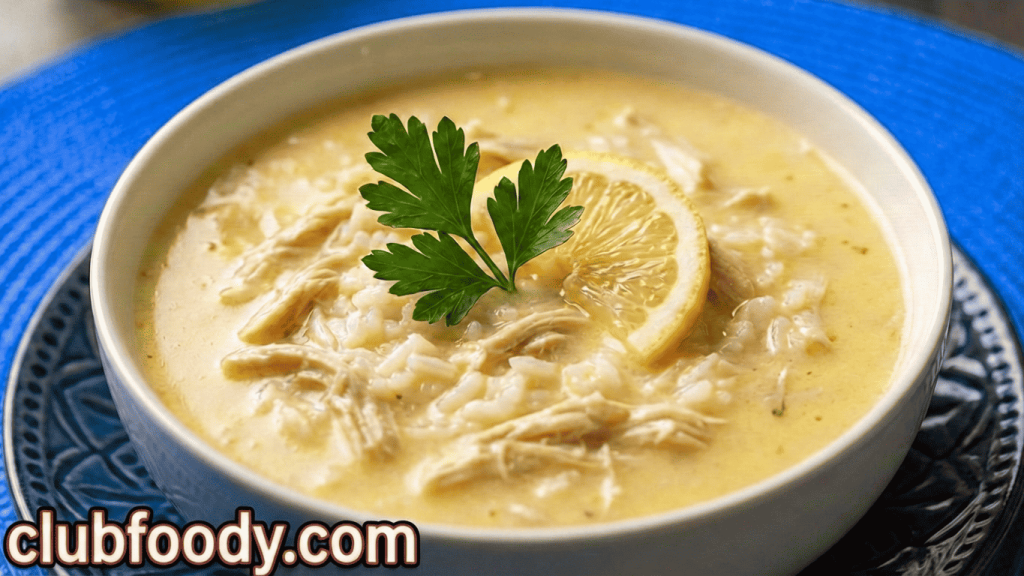 Avgolemono Chicken Soup