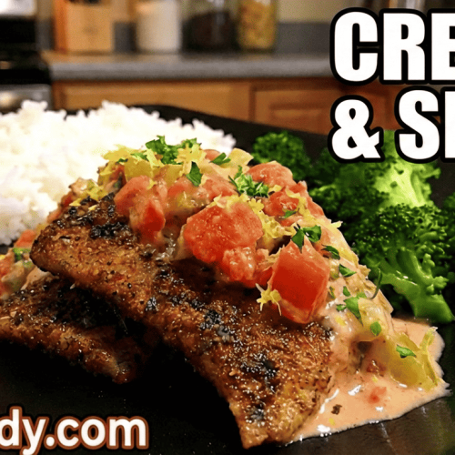 Creamy Creole Red Snapper