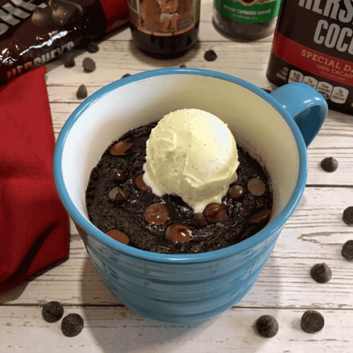 Easy Brownie in a Mug