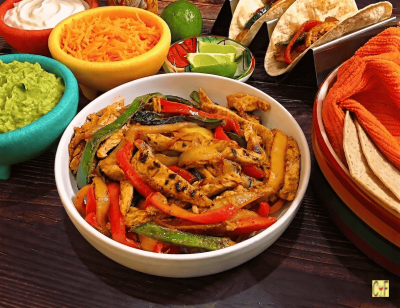 Easy Chicken Fajitas