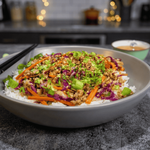 Easy Egg Rolls in a Bowl