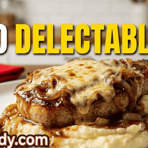 French Onion Dijon Pork Chops