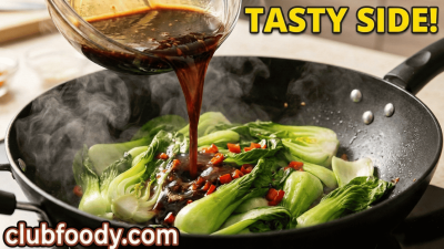 Ginger Garlic Bok Choy