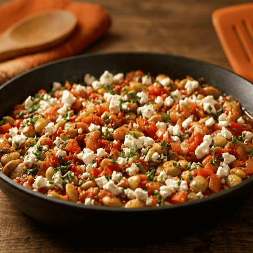 Greek Baked Beans • Gigantes Plaki