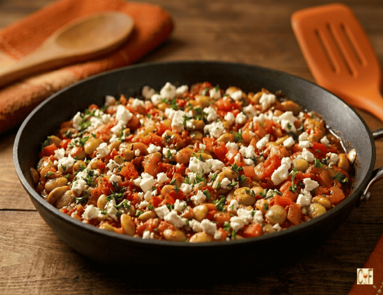 Greek Baked Beans • Gigantes Plaki