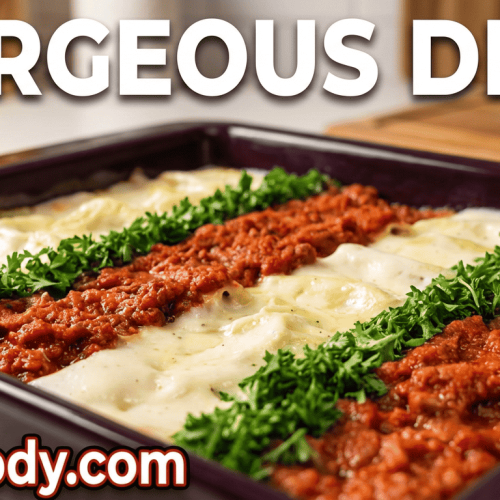 Italian Sausage, Spinach & Ricotta Canneloni