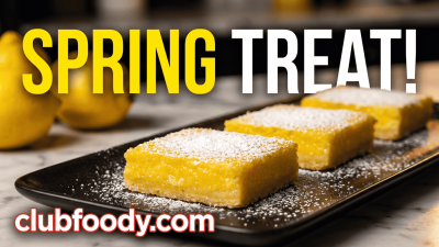 Lemon Ricotta Squares