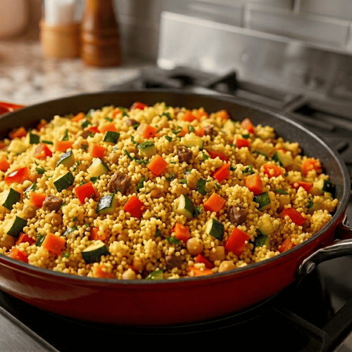 Moroccan Lamb Couscous