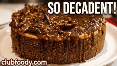 Pecan Caramel Cheesecake