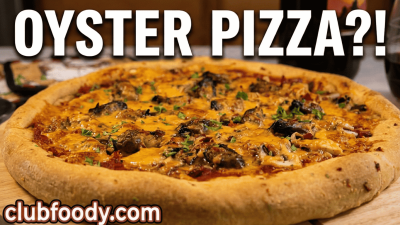 Smoked Oyster & Bacon Pizza