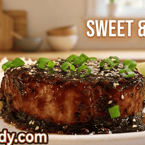 Sweet Chili Ginger Pork Loin Chops