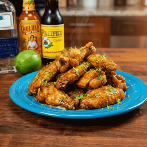 Tequila-Lime Chicken Wings