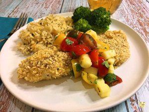 Tortilla Crusted Fish Fillets