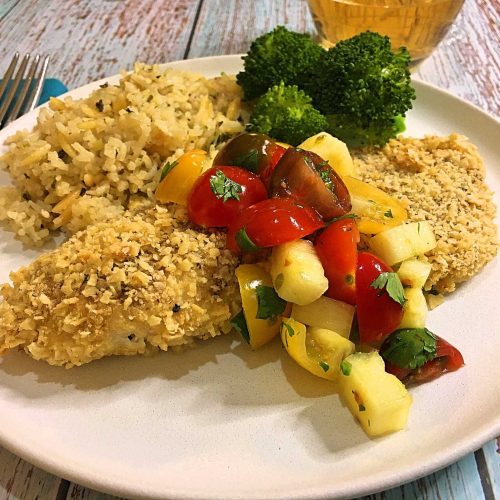 Tortilla Crusted Fish Fillets