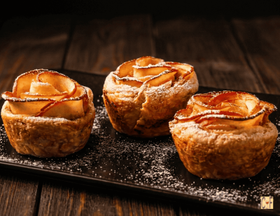 Baked Apple Roses