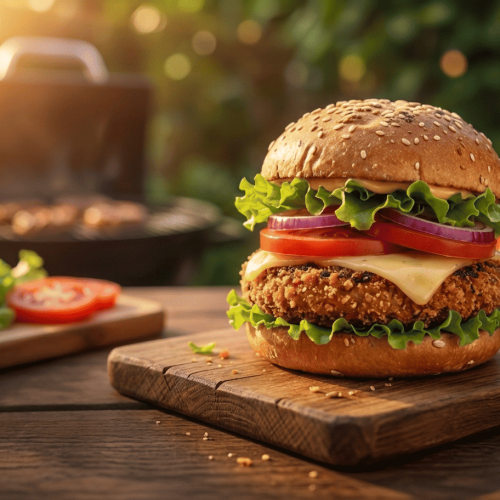Best Eggplant & Mushroom Veggie Burgers