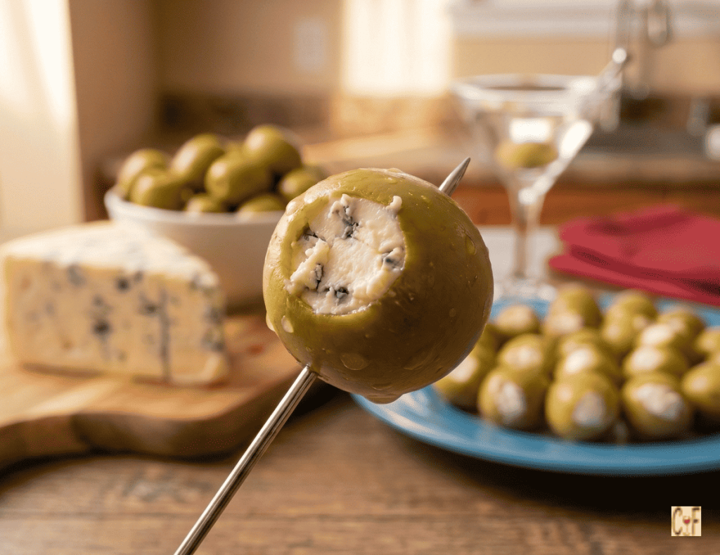 Blue Cheese Stuffed Olives