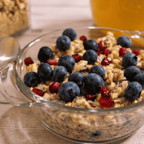 Blueberry Overnight Oats
