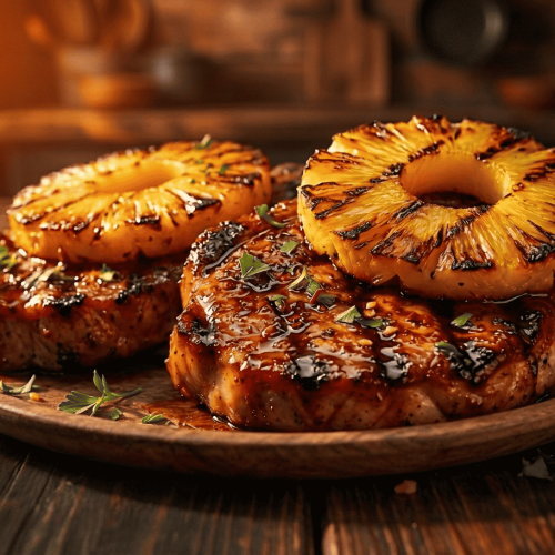 Caribbean Jerk BBQ Pork Chops