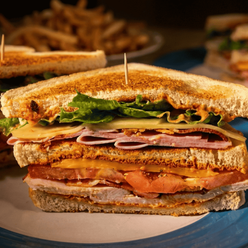 Club Sandwich with Chipotle Mayo