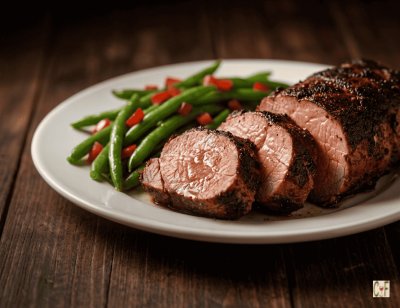 Coffee Cocoa Pork Tenderloin