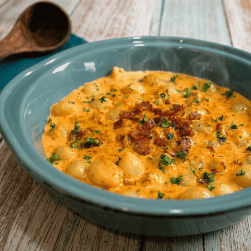 Creamed Pearl Onions with Bacon