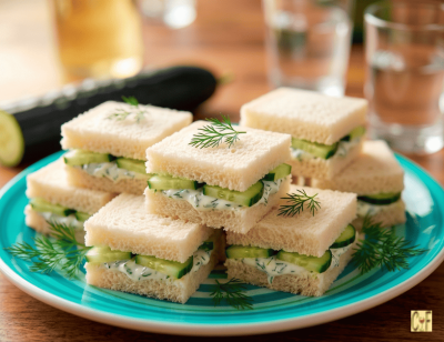 Cucumber Tea Sandwiches