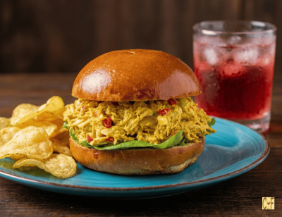 Curry Chicken Salad Sandwich
