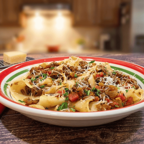 Duck Ragù with Pappardelle