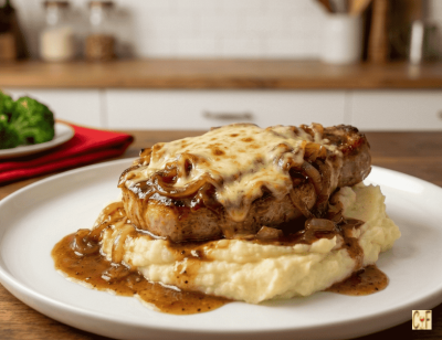 French Onion Dijon Pork Chops