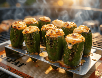 Grilled Jalapeño Poppers