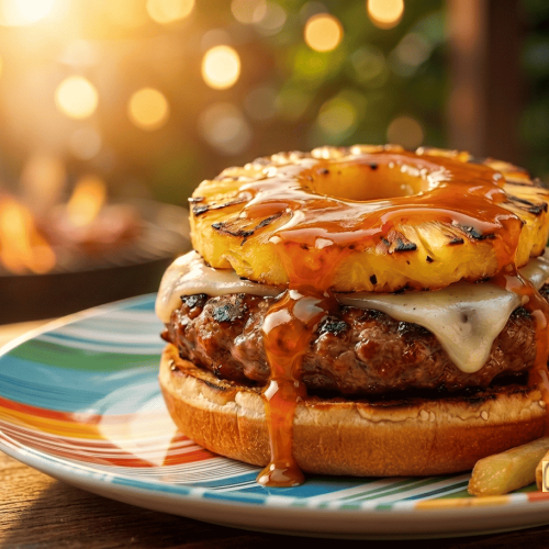Hawaiian Teriyaki Burgers