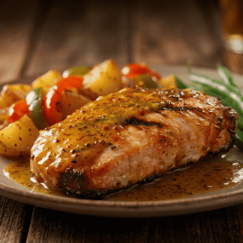Honey Mustard Pork Loin Chops