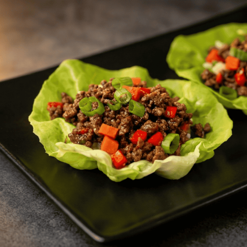 Korean Beef Lettuce Wraps