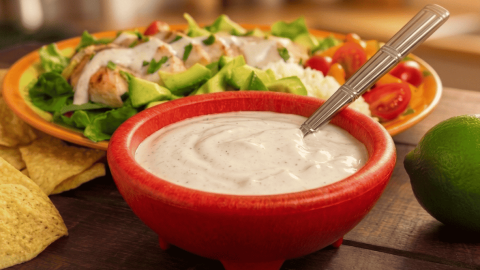 mexican green salad dressing Cilantro Lime Dressing {Mexican Salad Dressing} FIVEheartHOME
