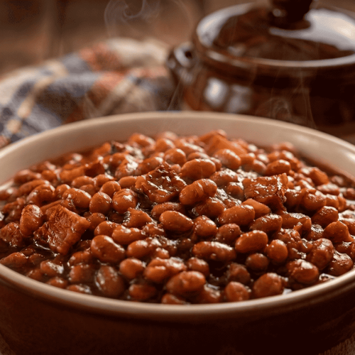 Old Fashioned Baked Beans with Bacon
