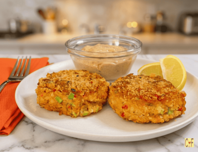 Panko-Crusted Lobster Cakes