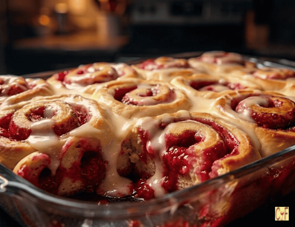 Raspberry Cream Cheese Rolls