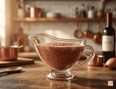 Red Wine Cream Sauce