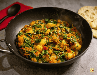 Saag Aloo
