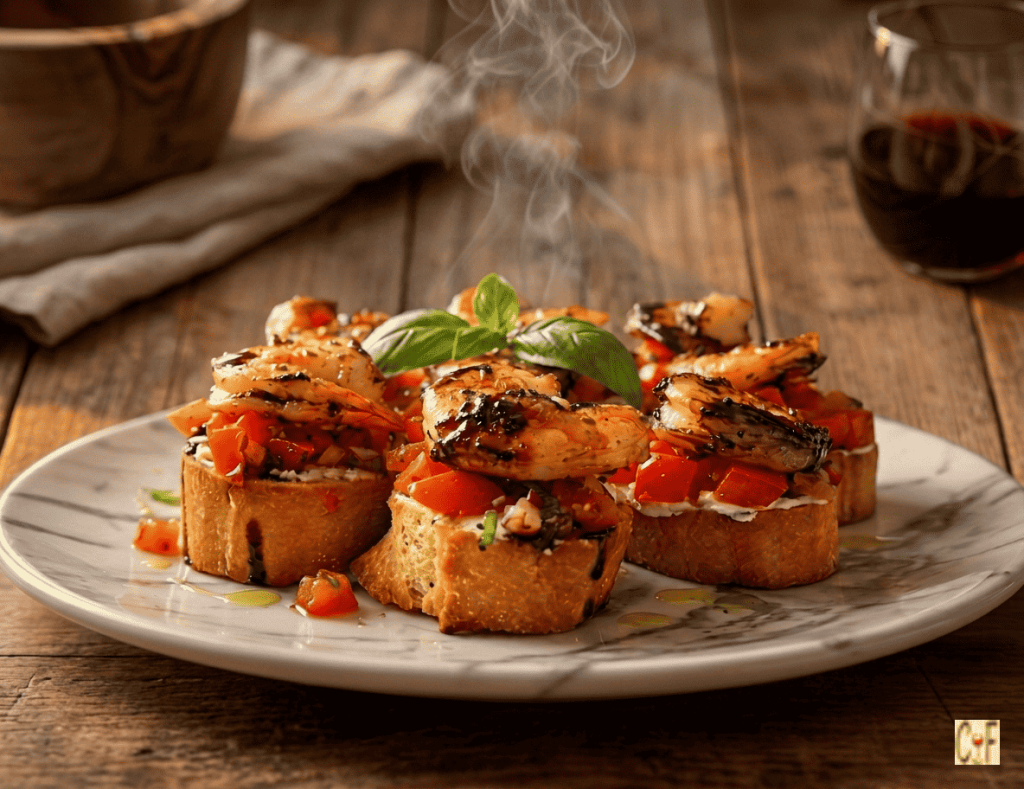 Shrimp Bruschetta