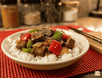 Slow Cooker Pepper Beef