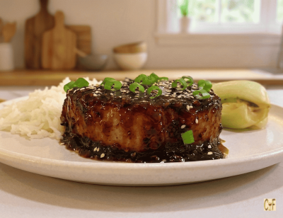 Sweet Chili Ginger Pork Loin Chops