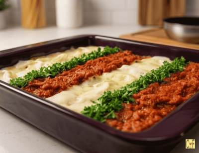 Italian Sausage, Spinach & Ricotta Canneloni