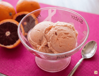 Blood Orange Ice Cream