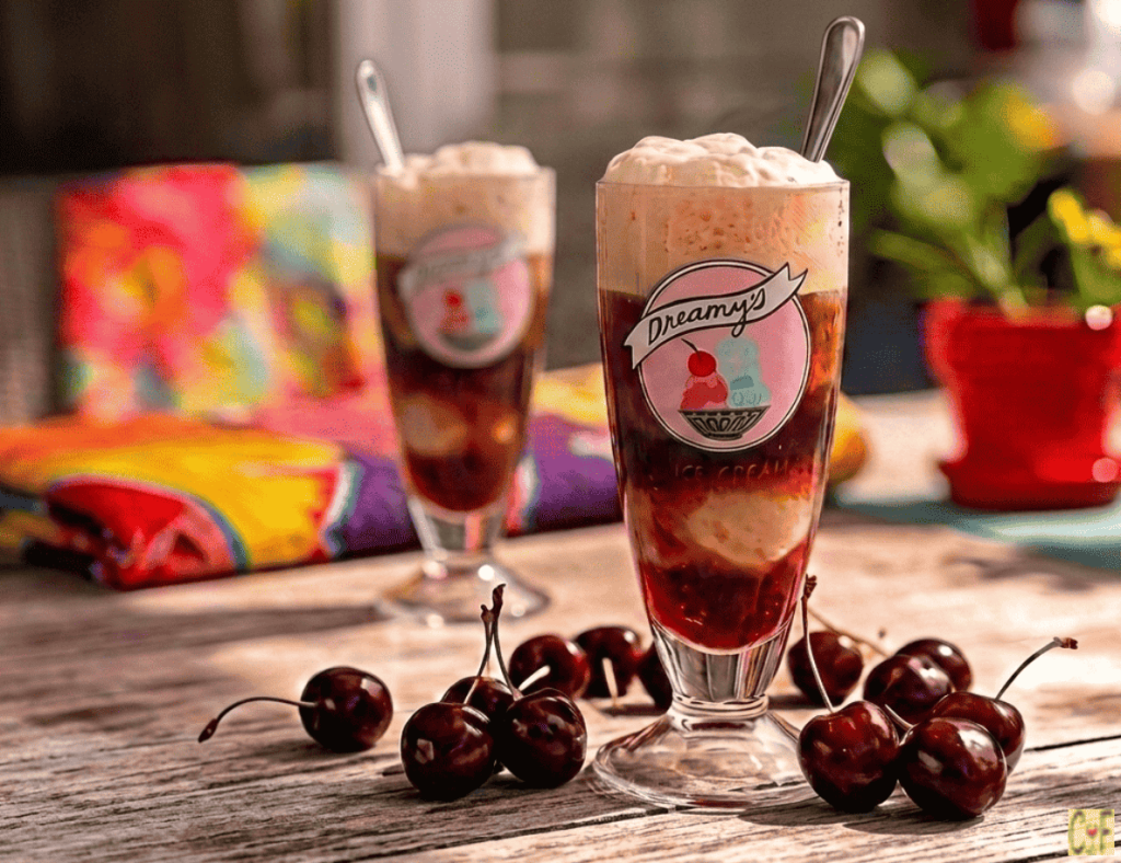 Cherry Cola Float