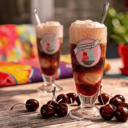 Cherry Cola Float