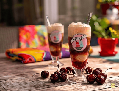 Cherry Cola Float
