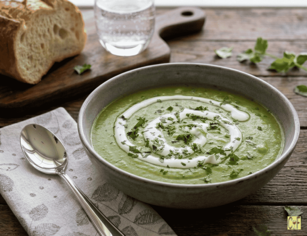Chilled Thai Pesto & Potato Soup
